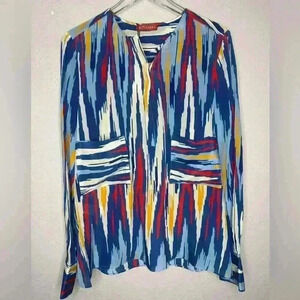 Altuzarra silk Carnegie top